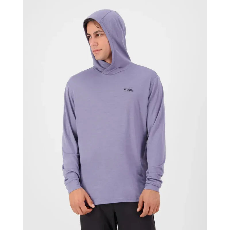 Mons Royale Men's Pivot Merino Long Sleeve Hood