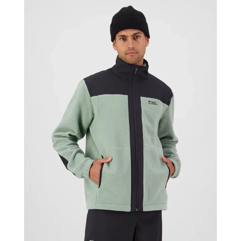Mons Royale Men's Pileup Wool Fleece Jacket