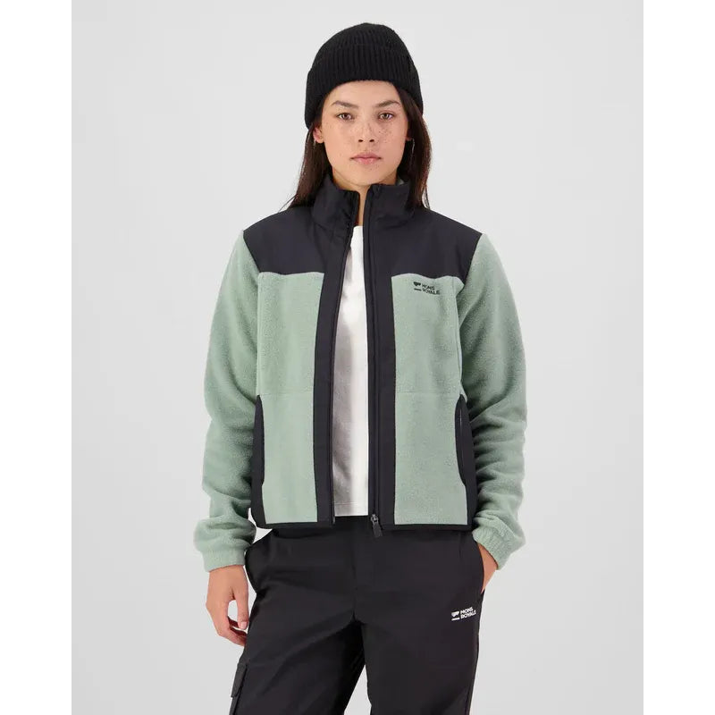 Mons Royale Women's Pileup Wool Fleece Jacket