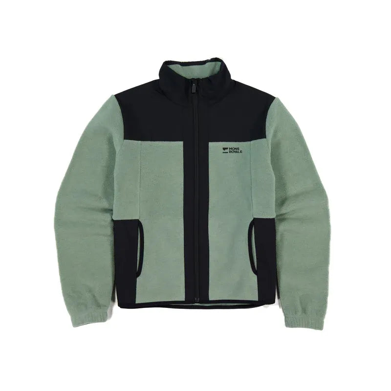 Mons Royale Women's Pileup Wool Fleece Jacket