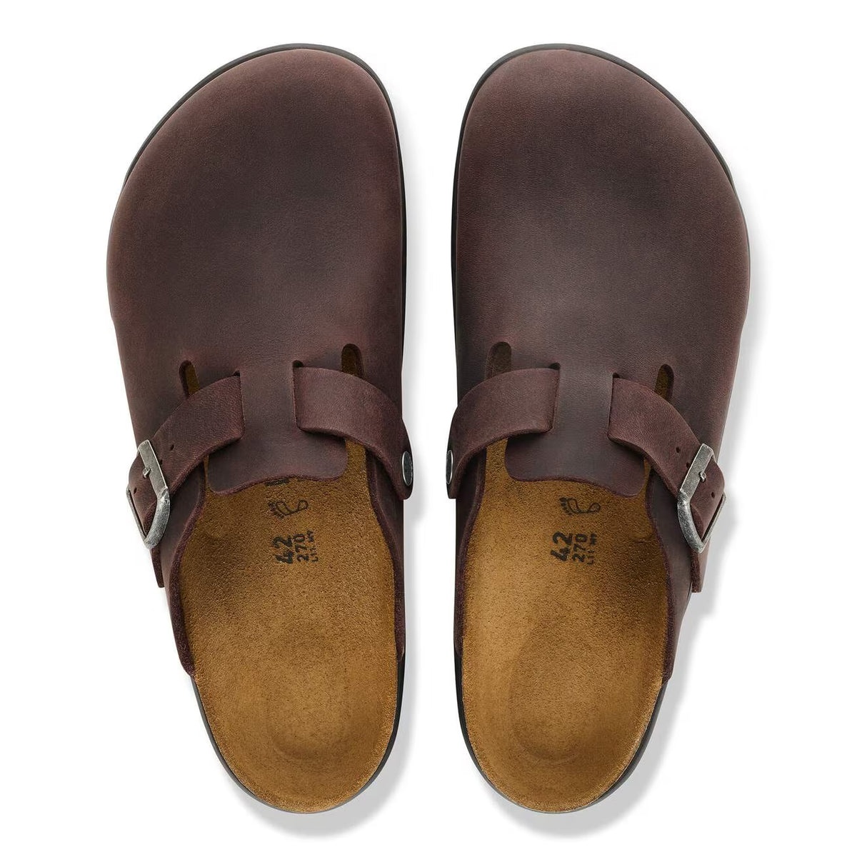 Birkenstock Boston CT Oiled Leather (Regular)