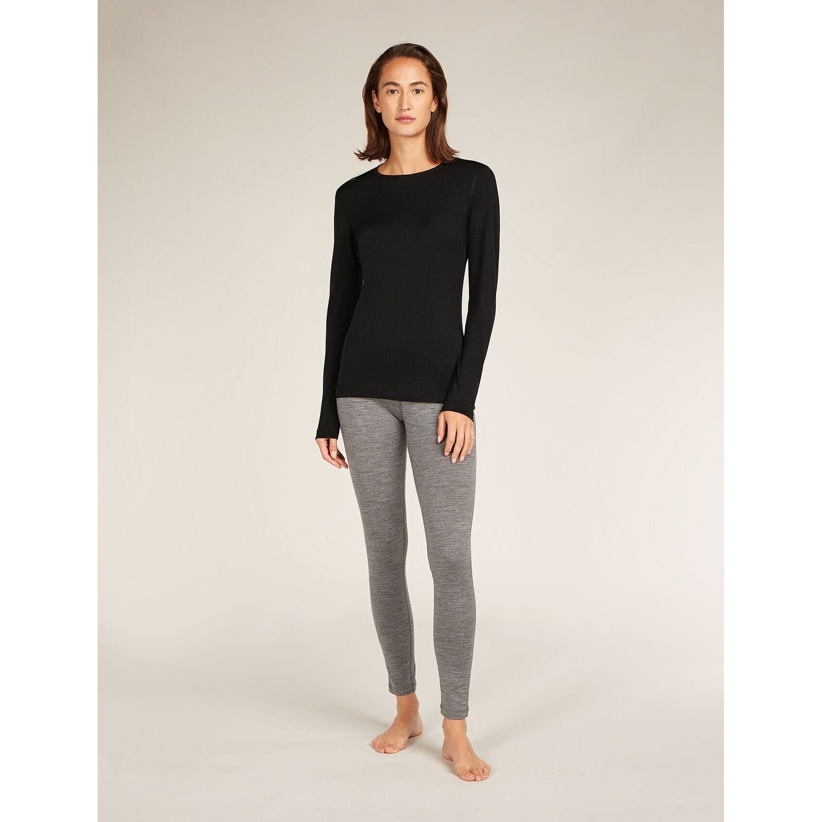 Icebreaker Women's 200 Oasis Long Sleeve Crewe Thermal Top