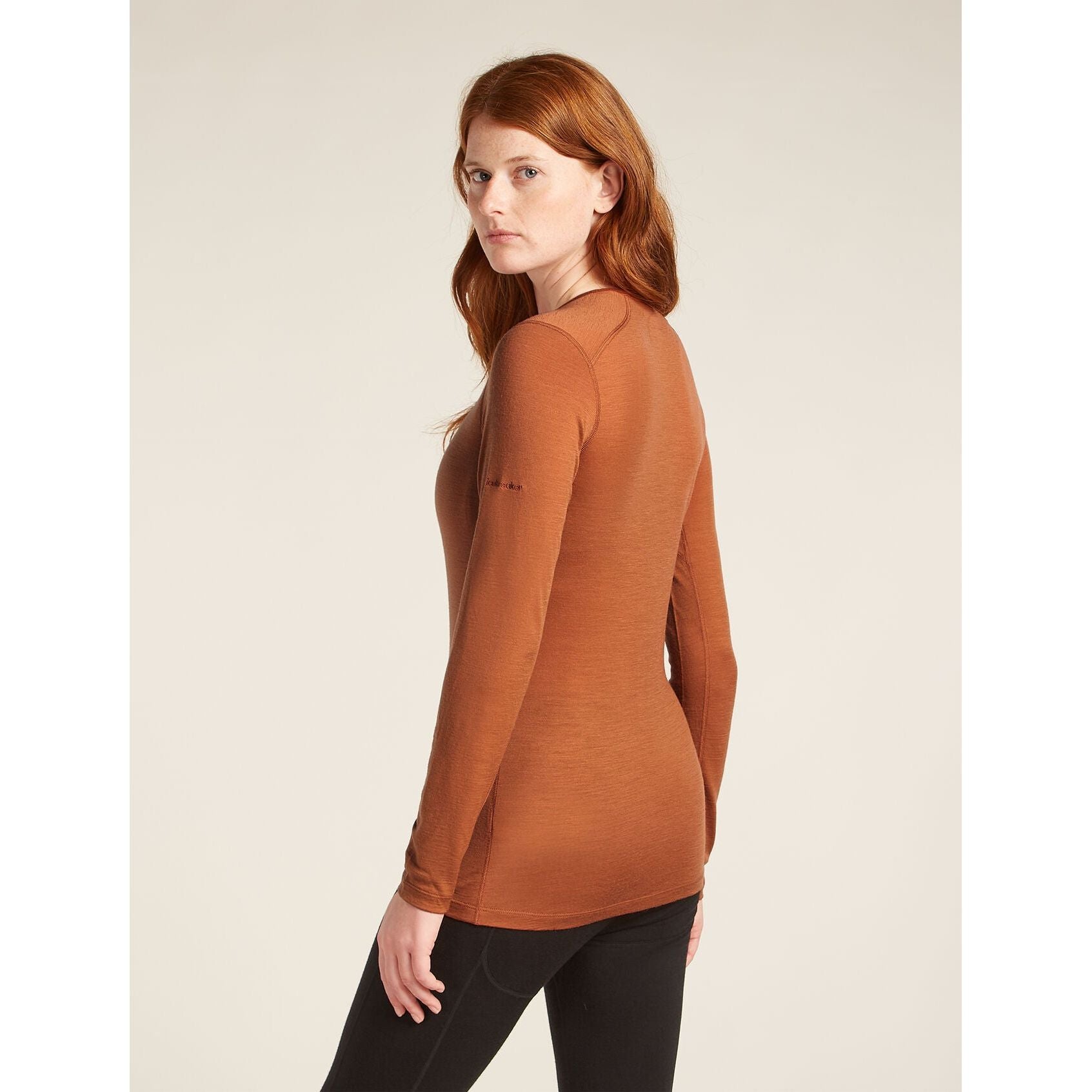 Icebreaker Women's 200 Oasis Long Sleeve Crewe Thermal Top