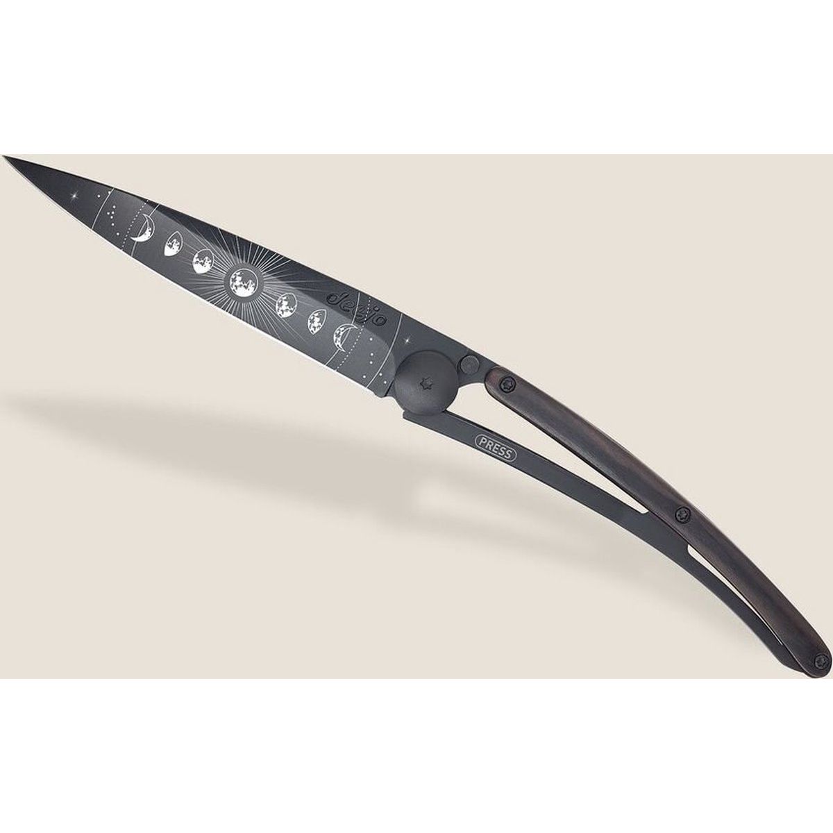 Deejo 37g Ebony Wood