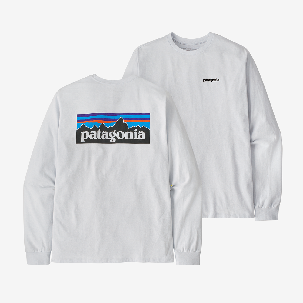 Patagonia Men's L/S P-6 Logo Responsibili-Tee