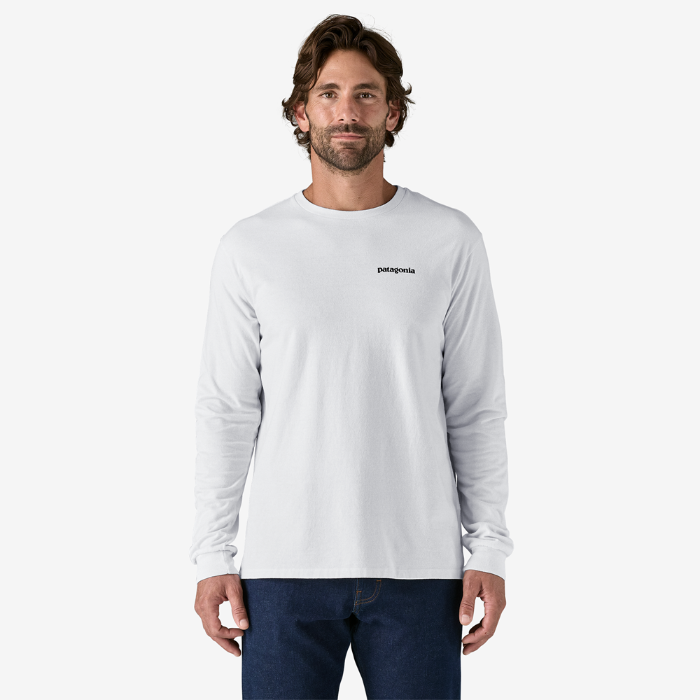 Patagonia Men's L/S P-6 Logo Responsibili-Tee