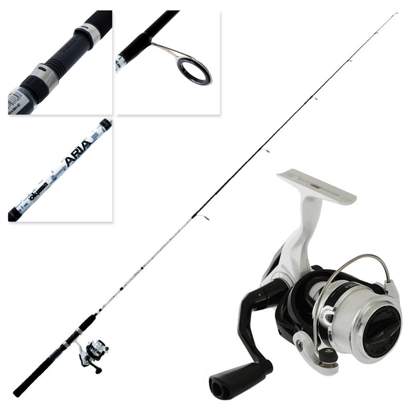 okuma aria rod 1000A Spinning Reel Aria is a reel for general purpose and a good choice to start fishing Okuma ARIA COMBO 4PC 6'6