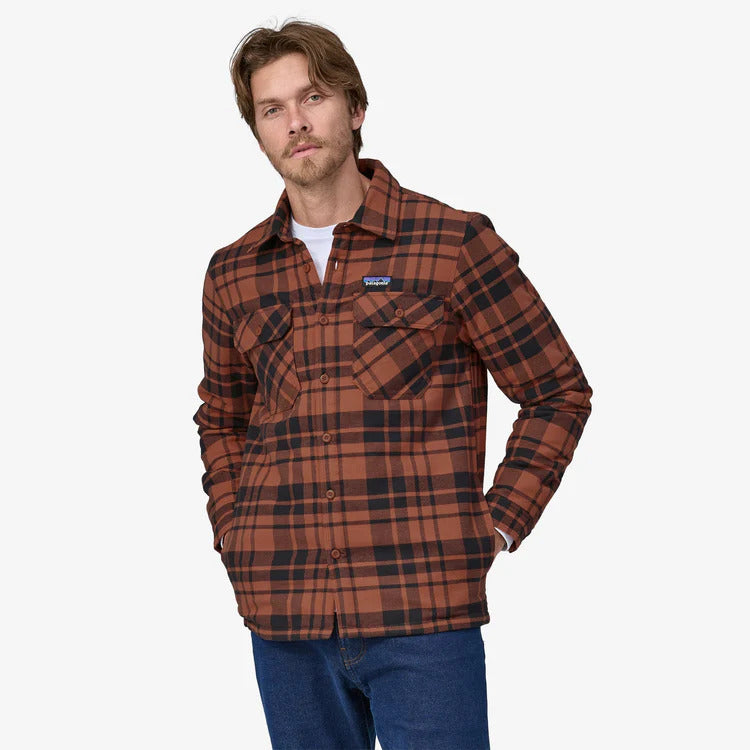 Patagonia Men's Insulated Organic Cotton Mid Weight Fjord Flannel Shirt