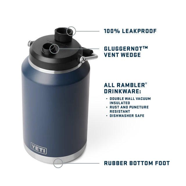 Yeti Rambler One Gallon Jug 2.0 (3.8L)