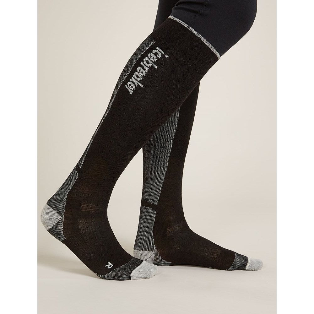 Icebreaker Men's Merino Blend Ski+ Ultralight Over The Calf Socks