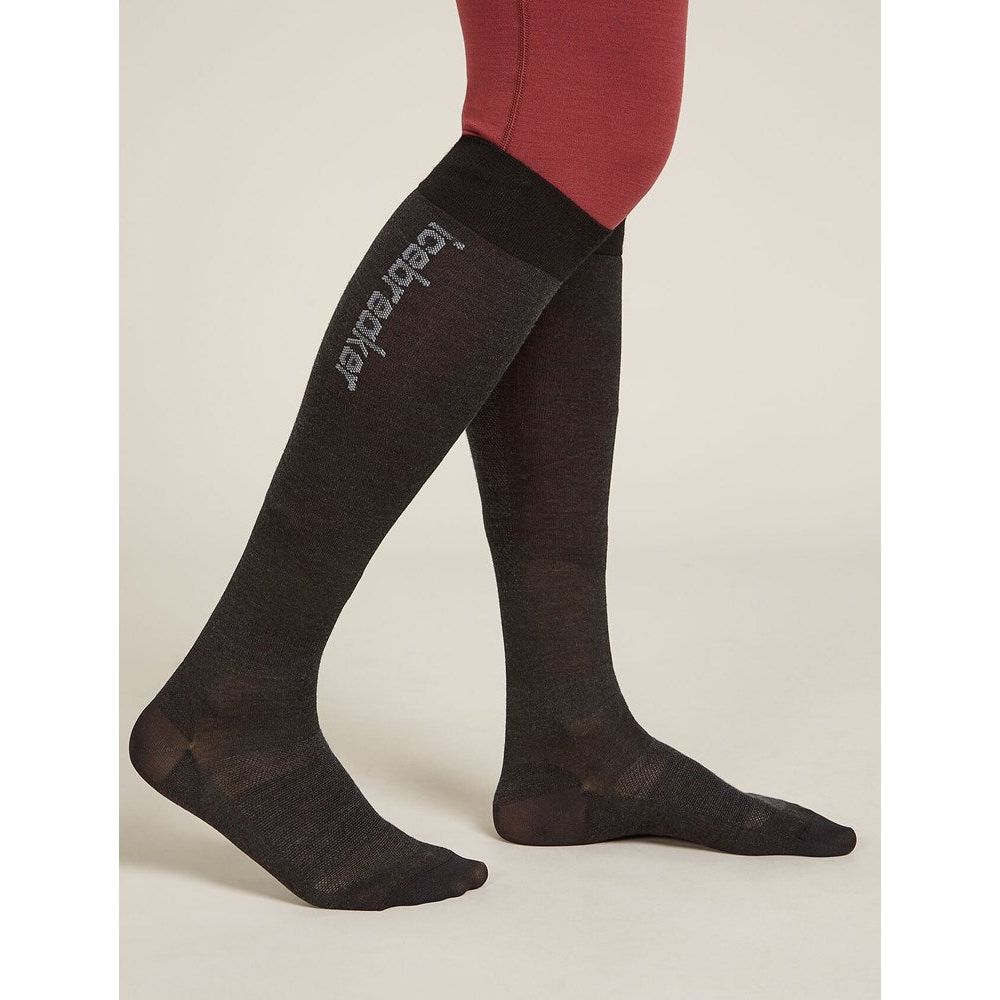 Icebreaker Women's Merino Snow Liner Over The Calf Socks