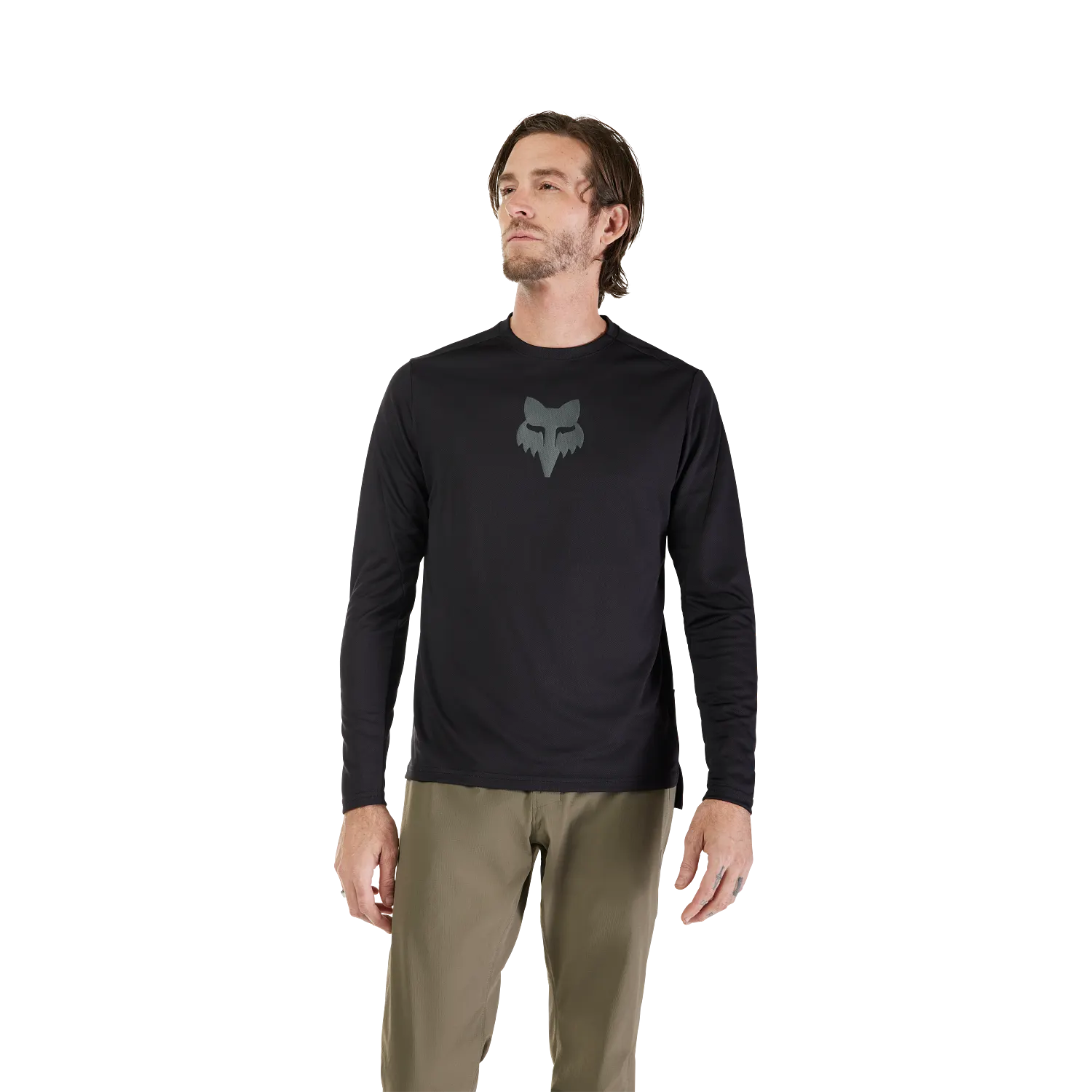 Fox Men's Ranger Long Sleeve Fox Head Jersey