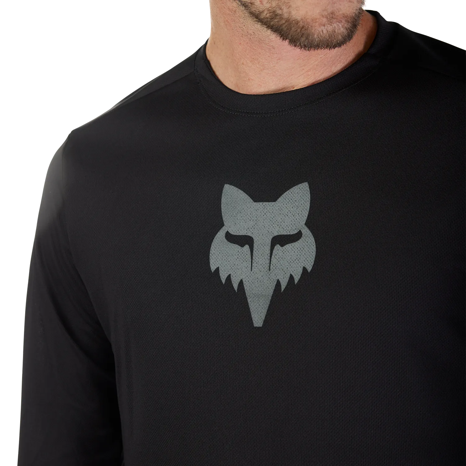 Fox Men's Ranger Long Sleeve Fox Head Jersey