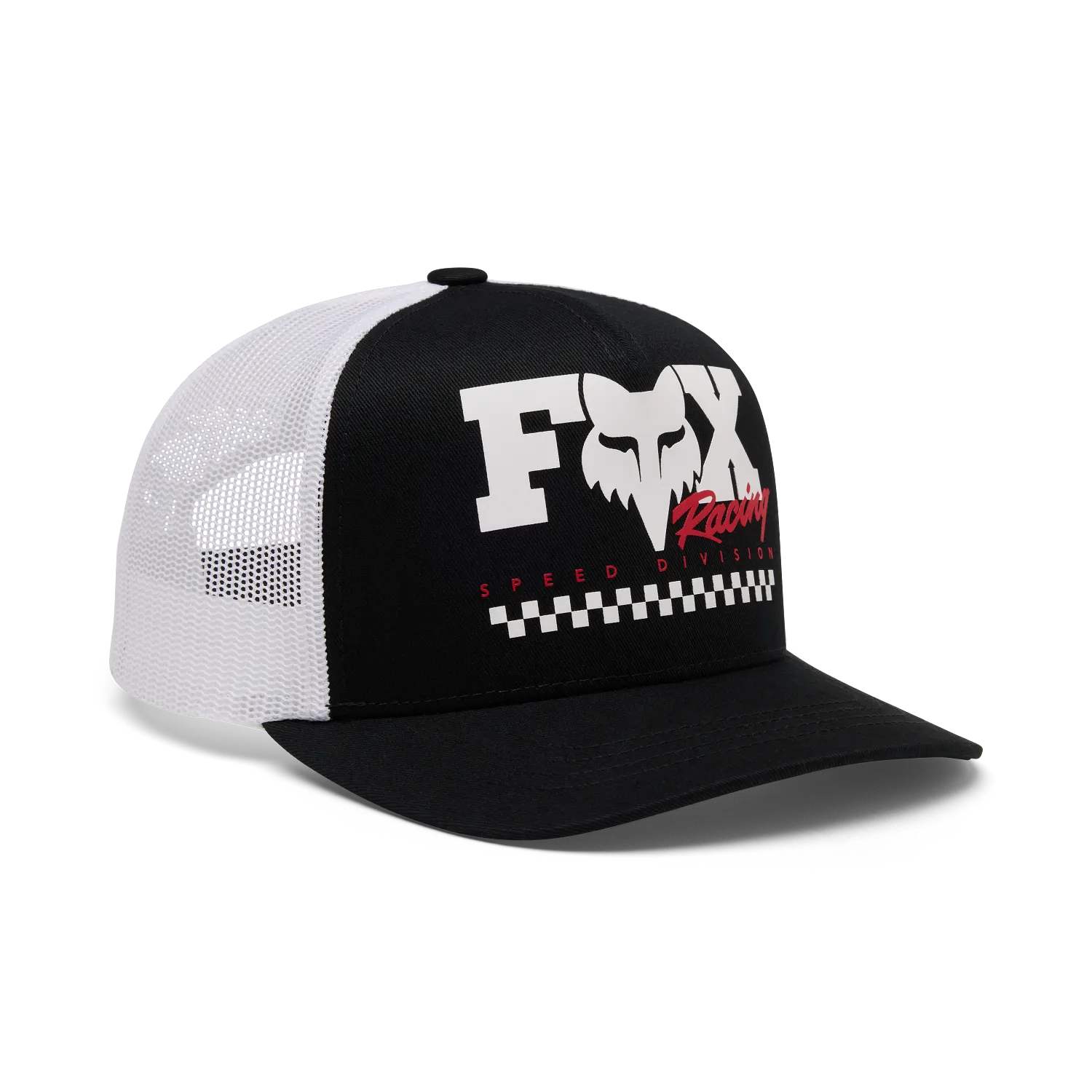 Fox Kid's Checker Mesh Trucker Cap