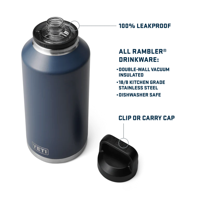 Yeti Rambler 64oz Bottle Chug (1.9L)