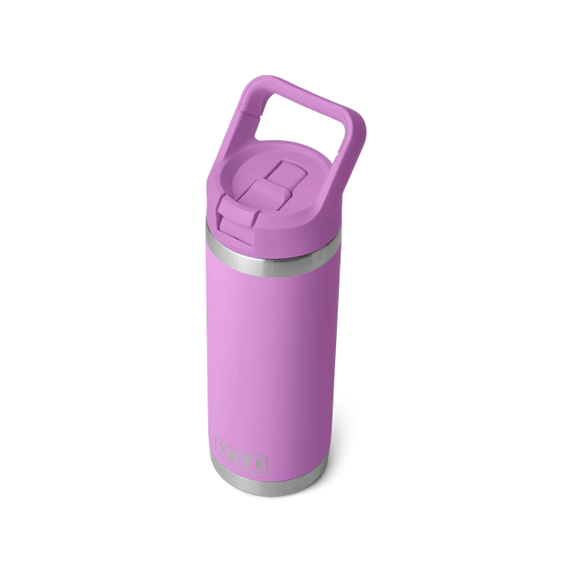 Yeti Rambler 18oz Bottle with Straw Lid Cap (532ml)