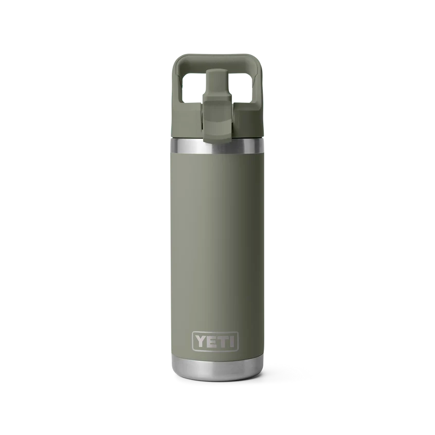 Yeti Rambler 18oz Bottle with Straw Lid Cap (532ml)