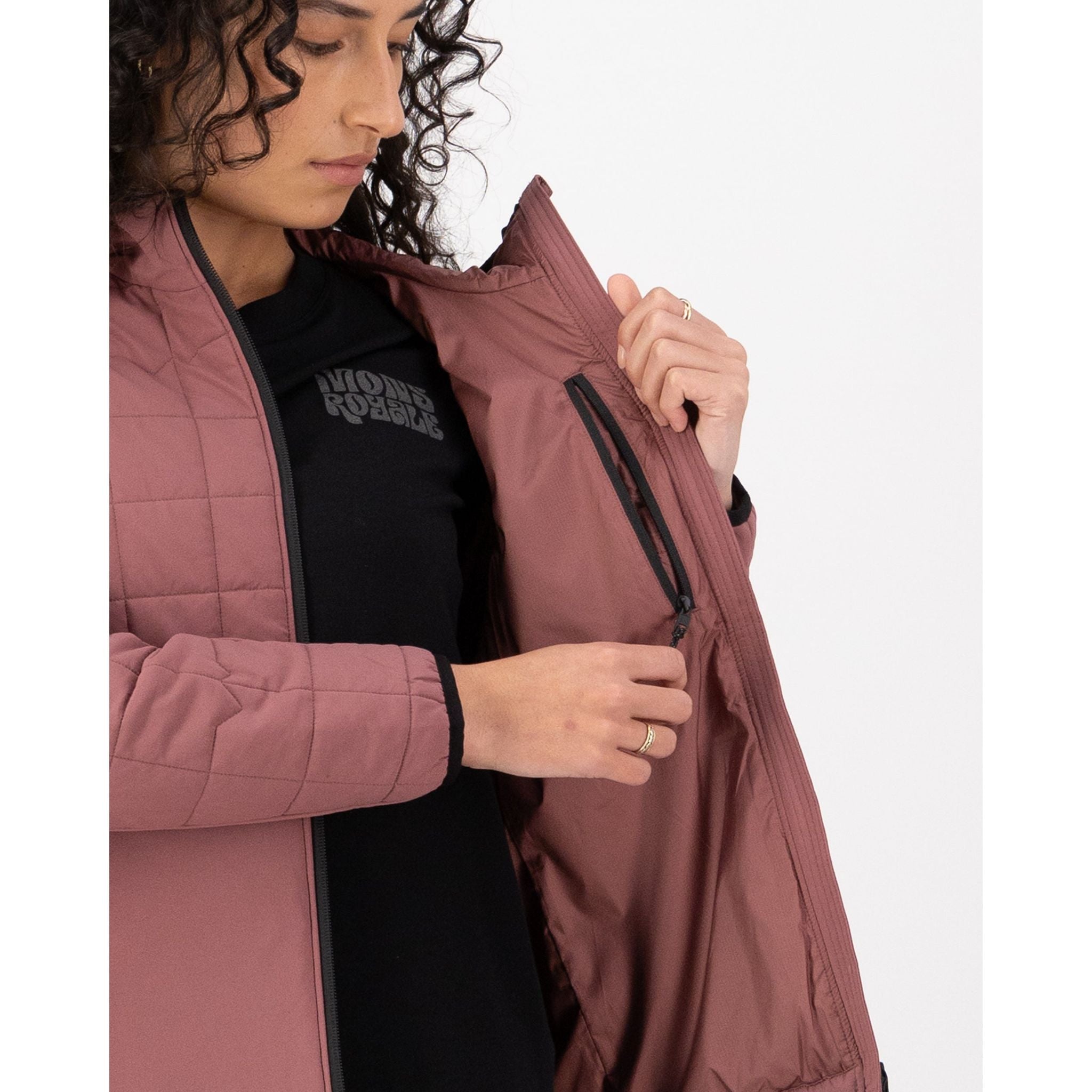 Mons Royale Women's Canyon Merino Insulated Hooded Jacket