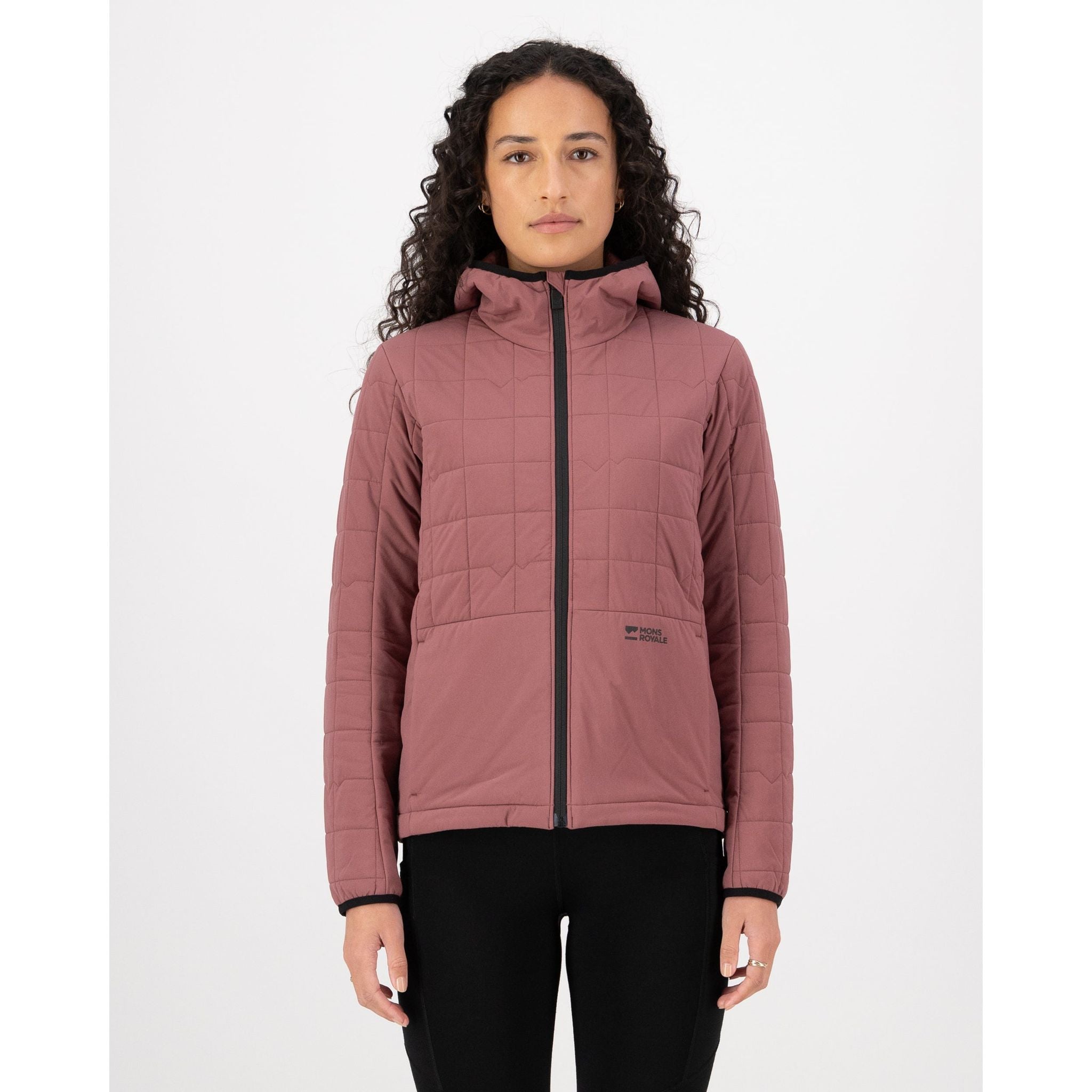 Mons Royale Women's Canyon Merino Insulated Hooded Jacket