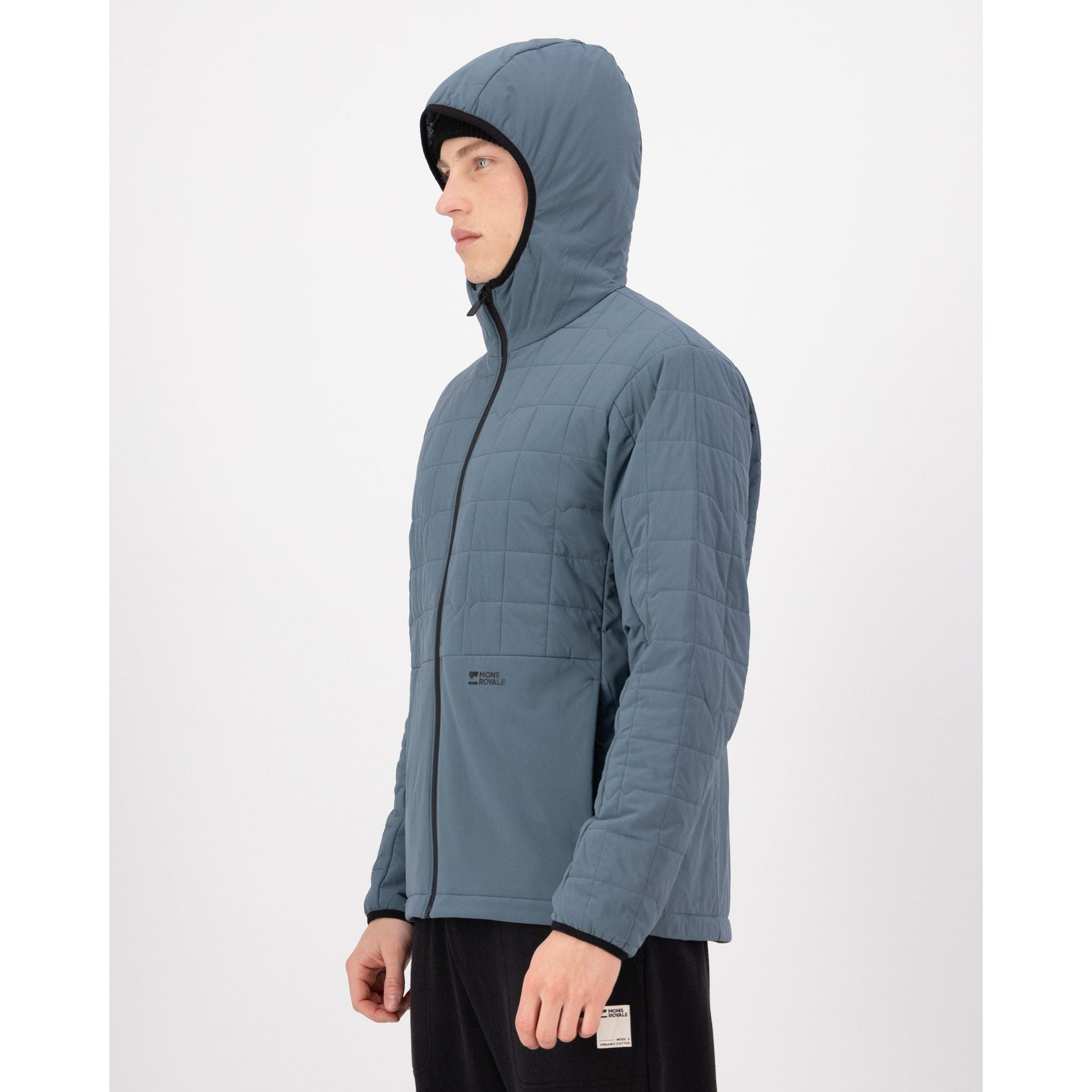 Mons Royale Men's Canyon Merino Insulated Hooded Jacket