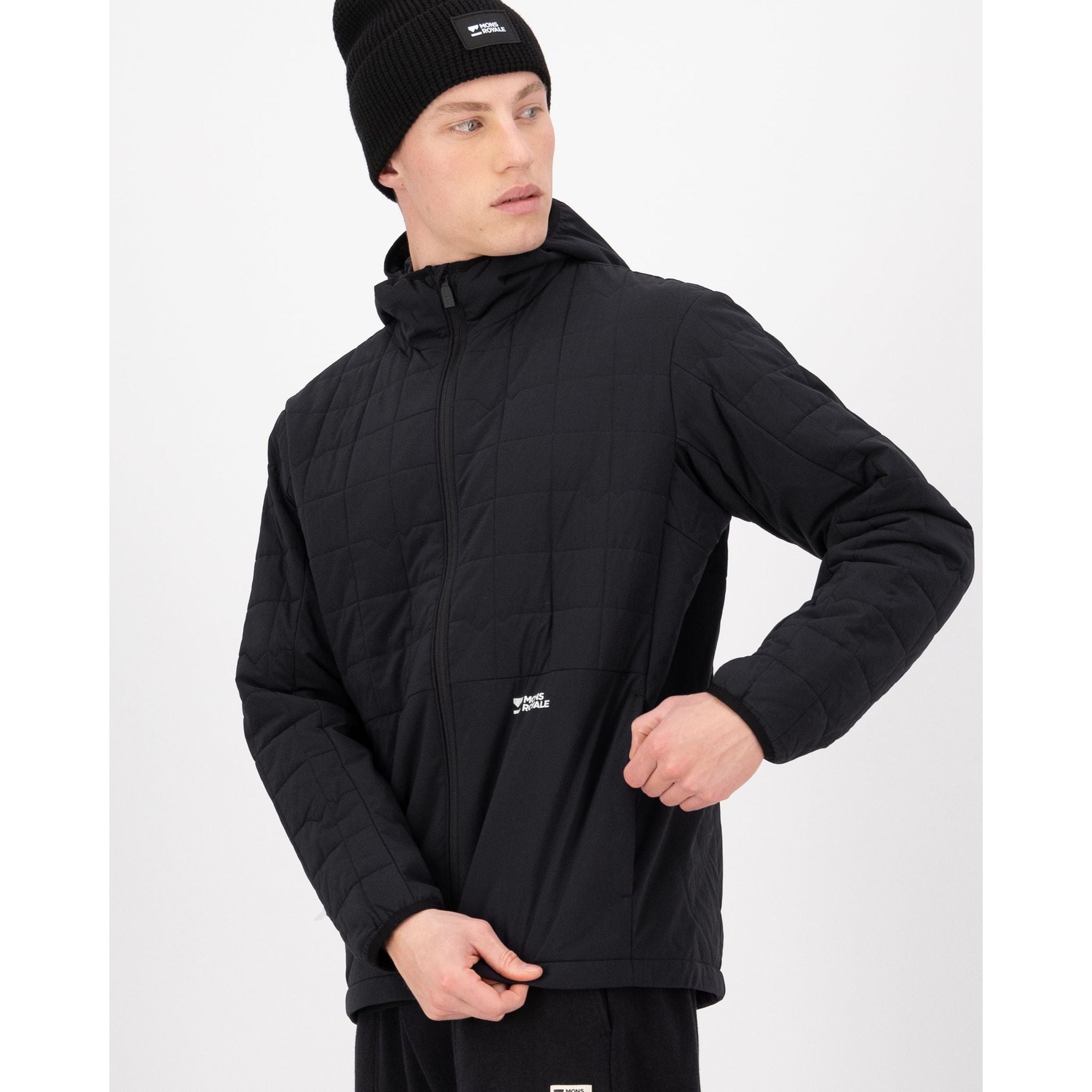 Mons Royale Men's Canyon Merino Insulated Hooded Jacket