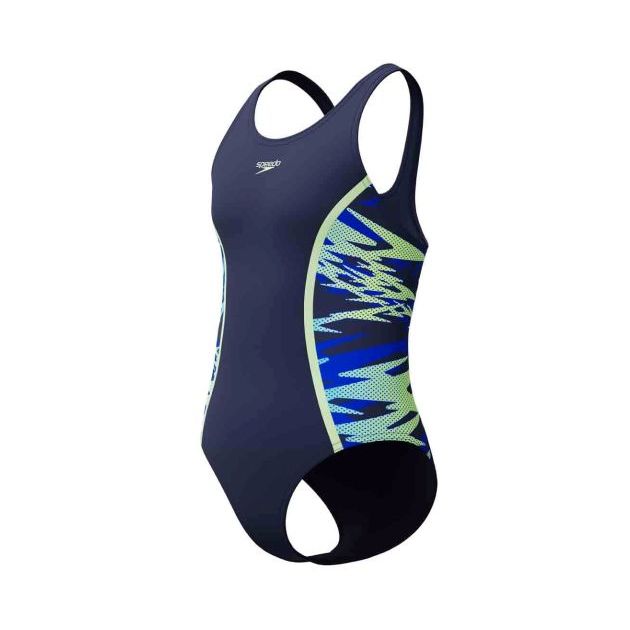 Speedo Girls Hyperboom Splice Muscleback Swimsuit