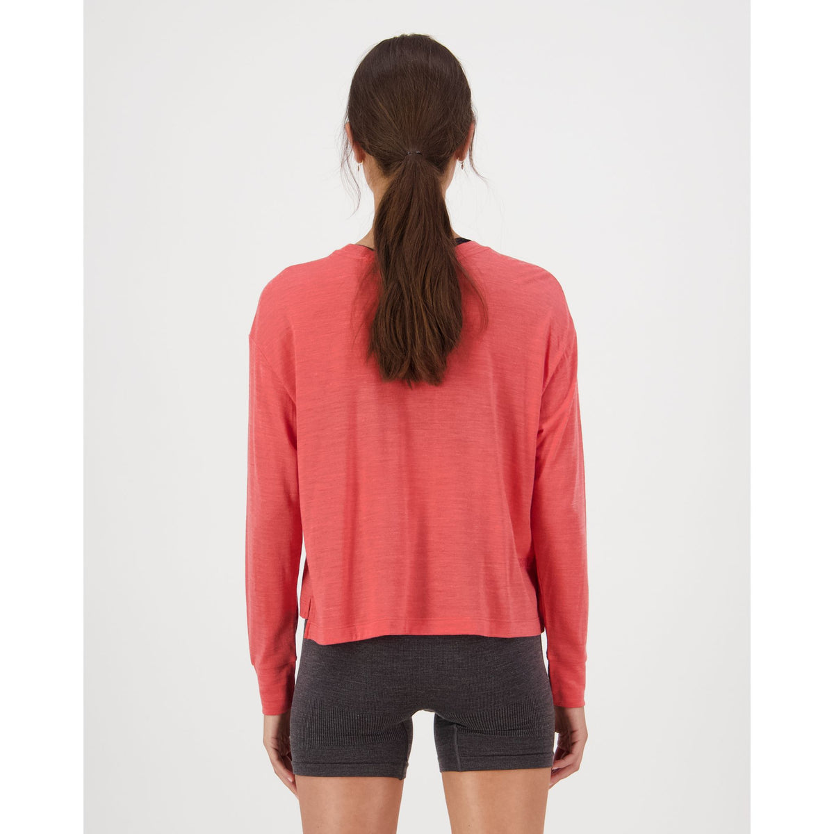 Mons Royale Women's Zephyr Merino Tencel Boxy Long Sleeve