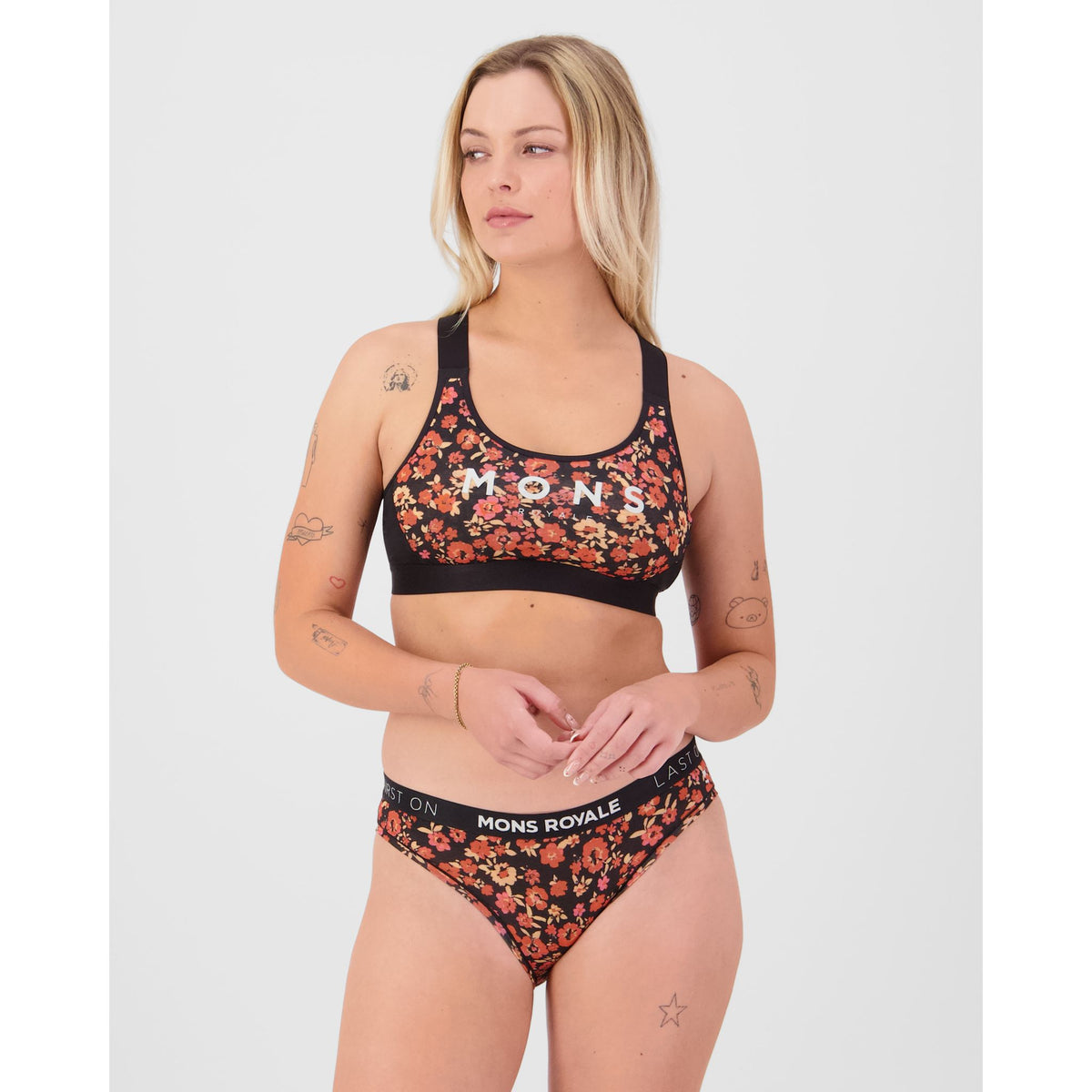 Mons Royale Women's Stella X-Back Bra