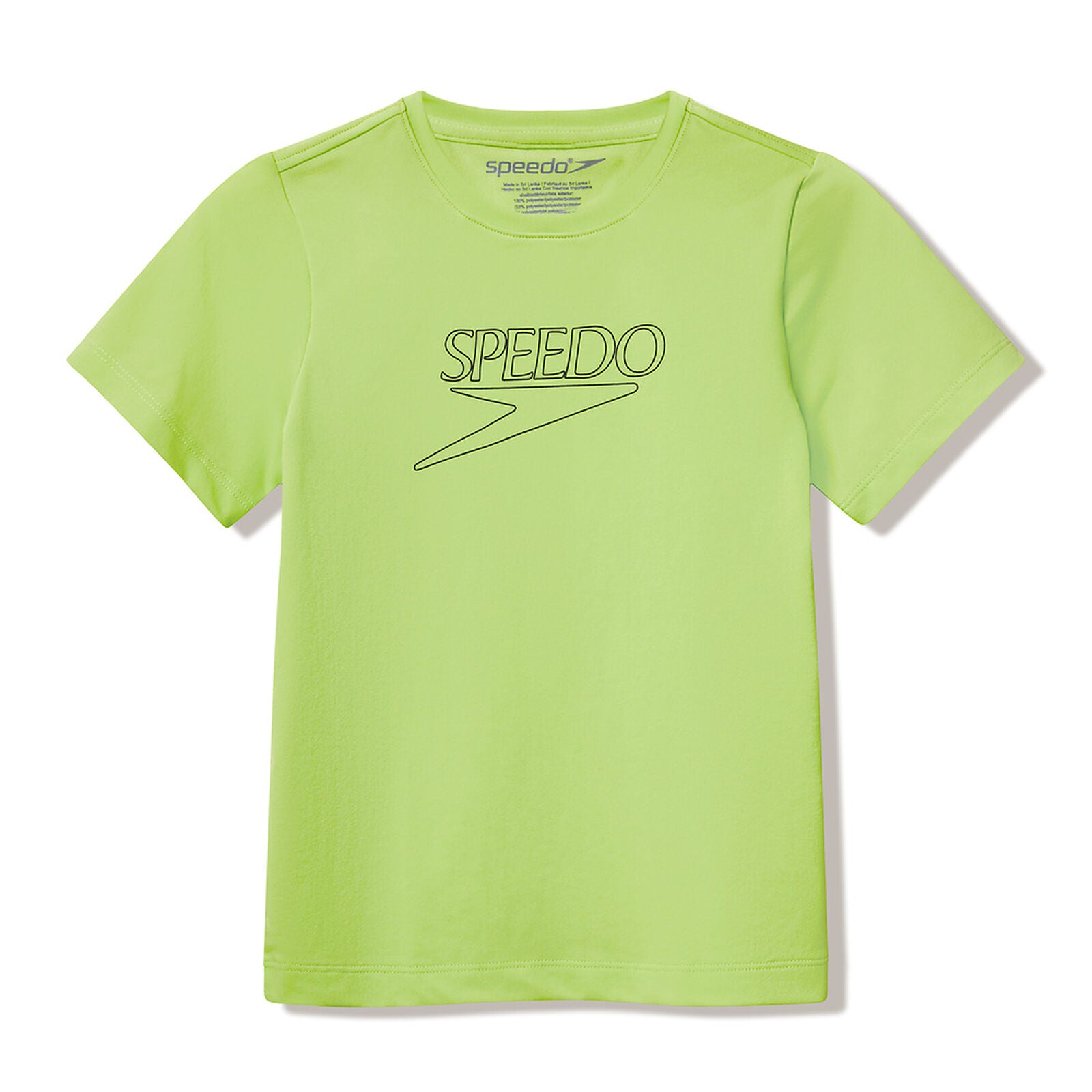 Speedo Junior Unisex Short Sleeve Logo Rashguard