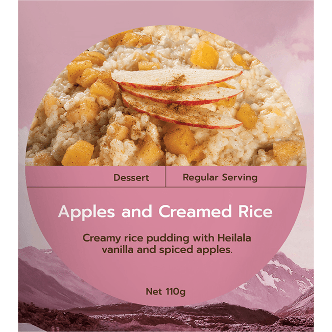Real Meals Apples and Creamed Rice