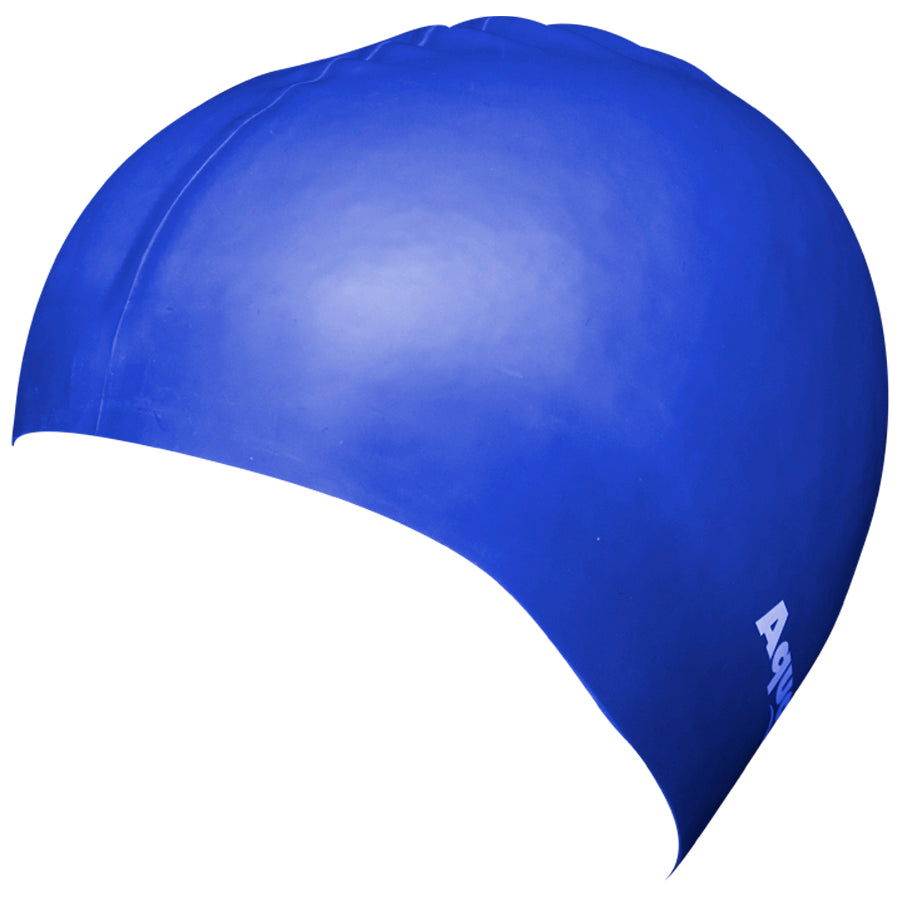 Aqualine Silicone Swim Cap Junior Outside Sports