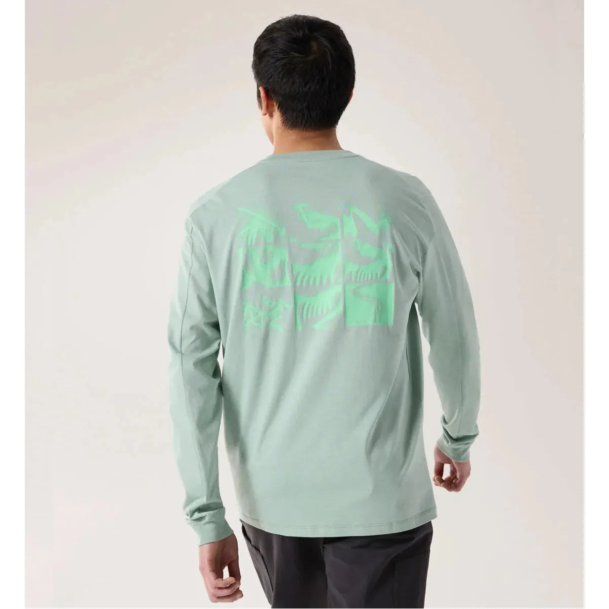 Arc'teryx Men's Kragg SL Cotton Bird Tile Long Sleeve T-Shirt