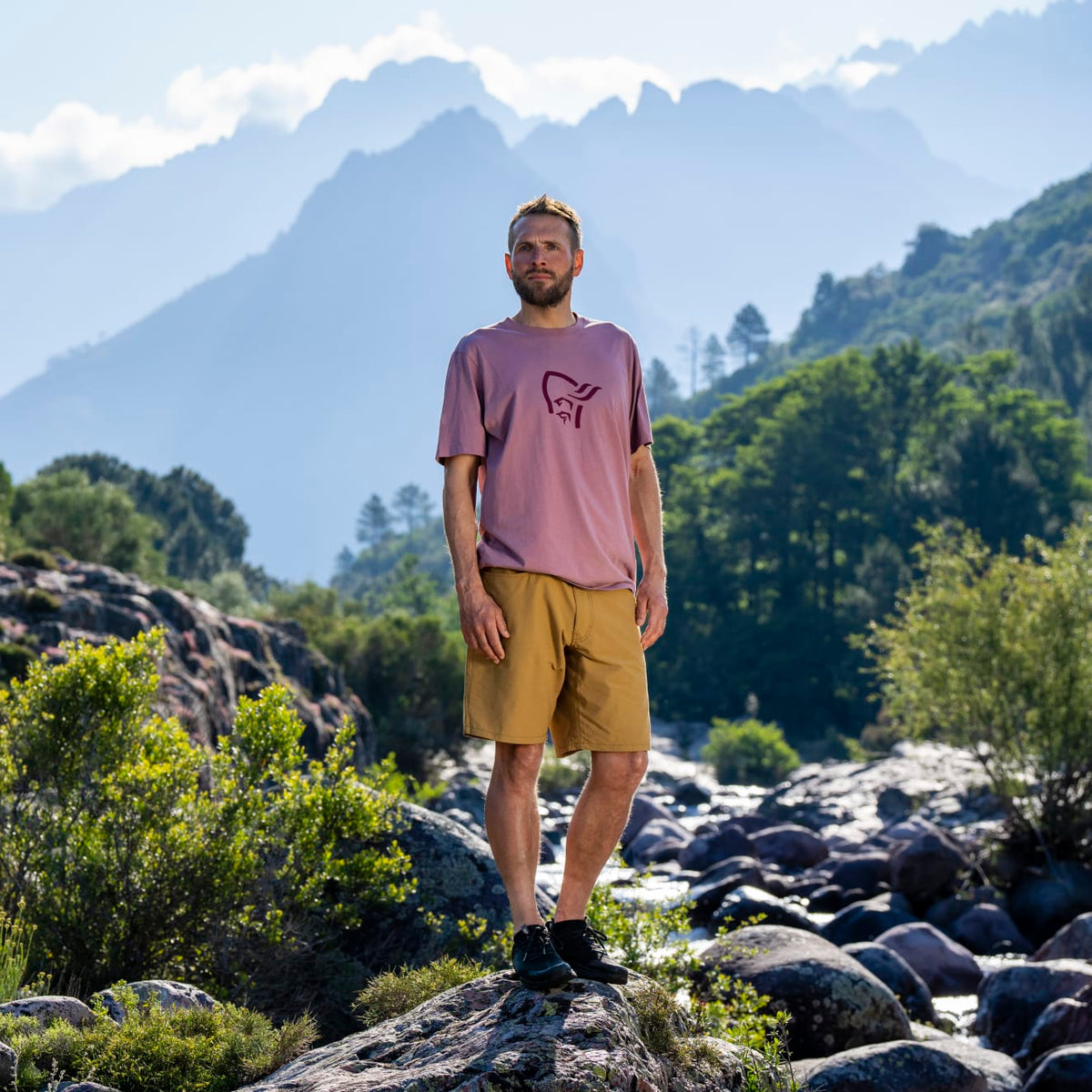 Norrona Men's /29 cotton viking T-shirt