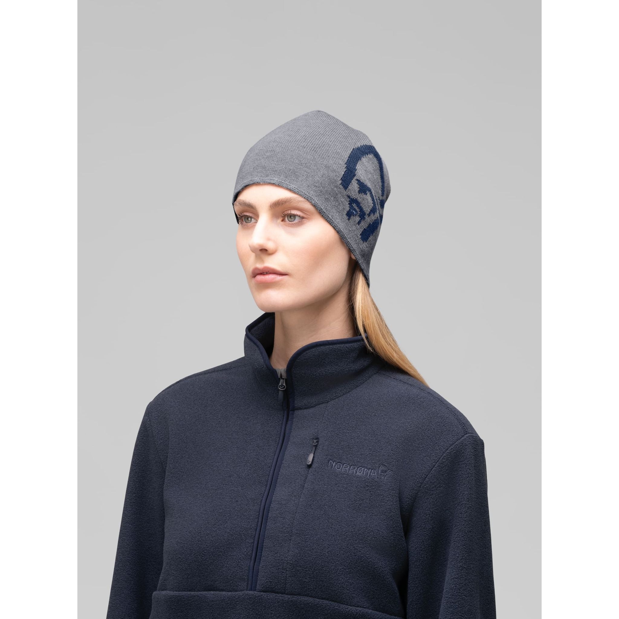 Norrona /29 Mid Cotton Logo Beanie