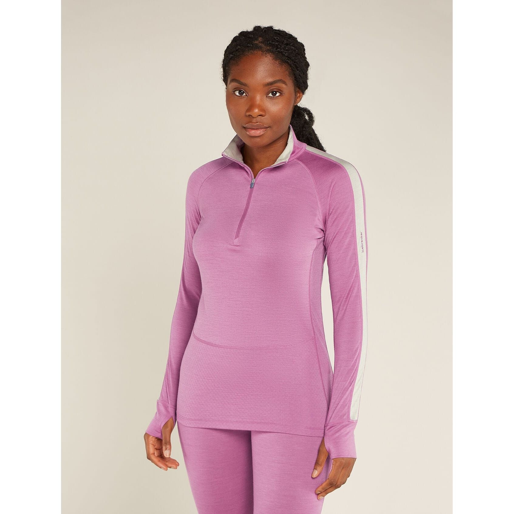 Icebreaker Women's 125 ZoneKnit Long Sleeve Half Zip
