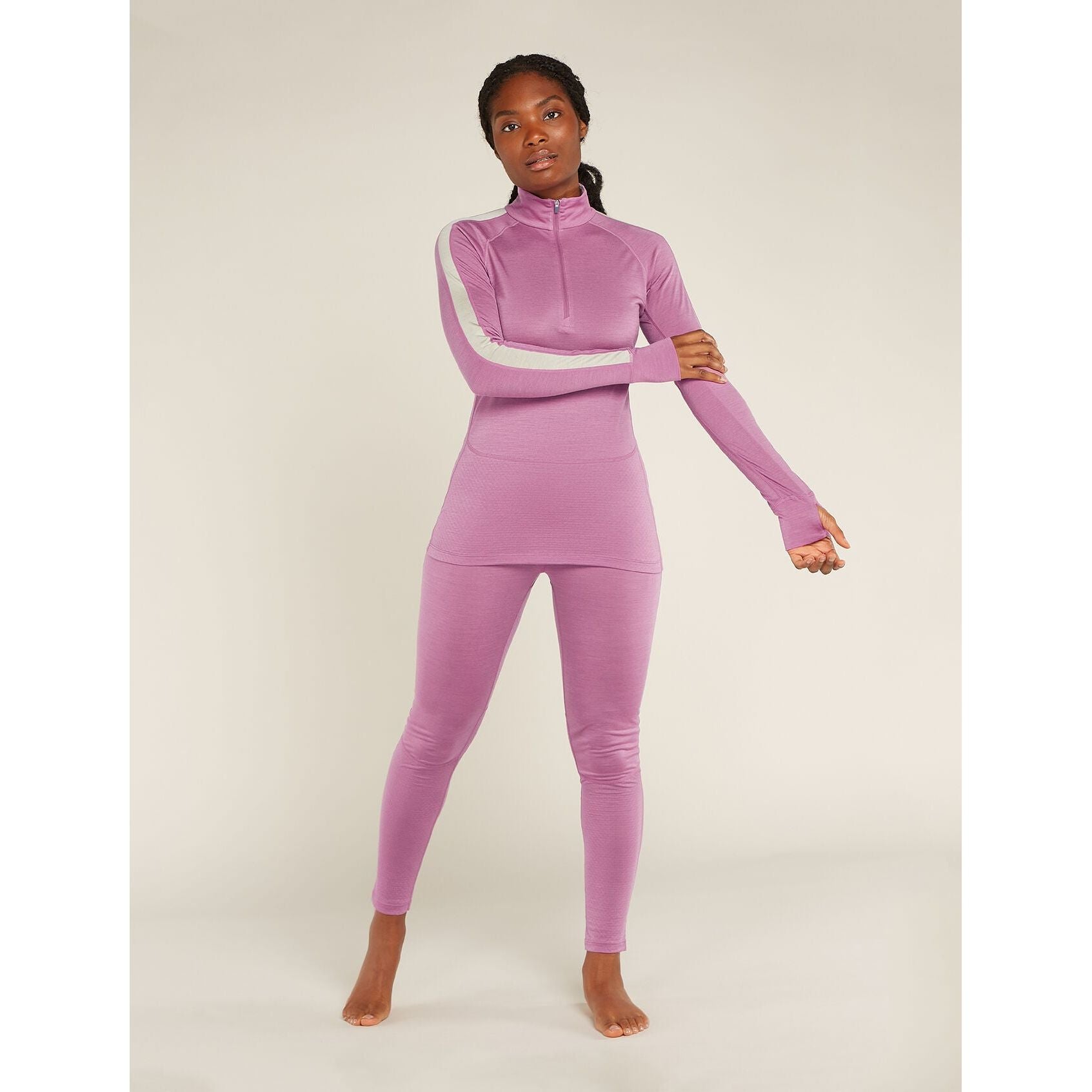 Icebreaker Women's 125 ZoneKnit Long Sleeve Half Zip