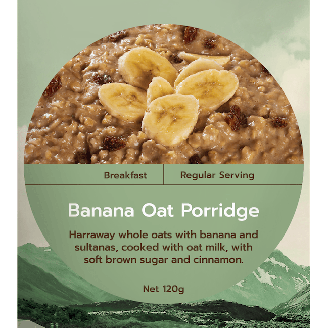 Real Meals Banana Oat Porridge
