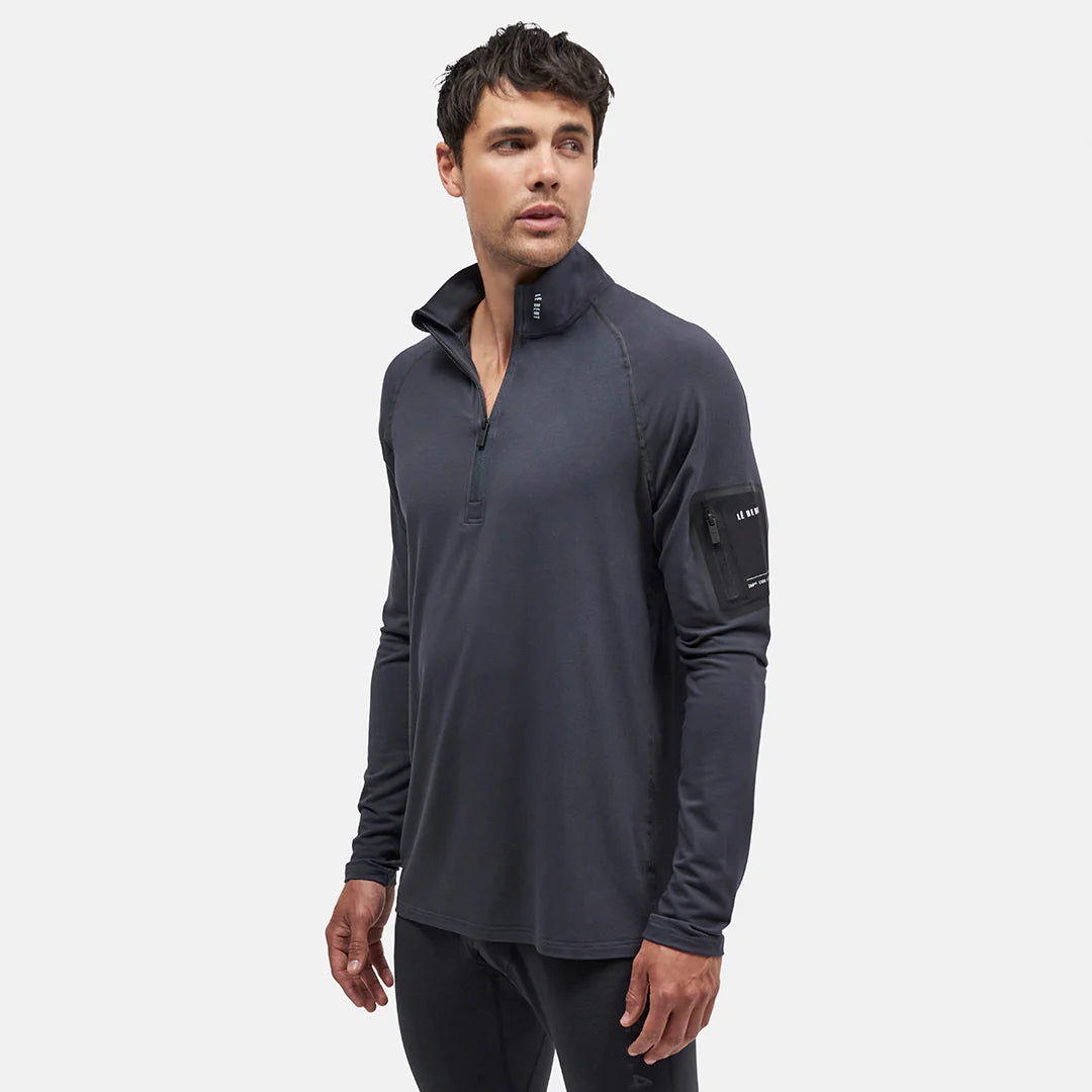 Le Bent Men's Core Midweight 1/4 Zip