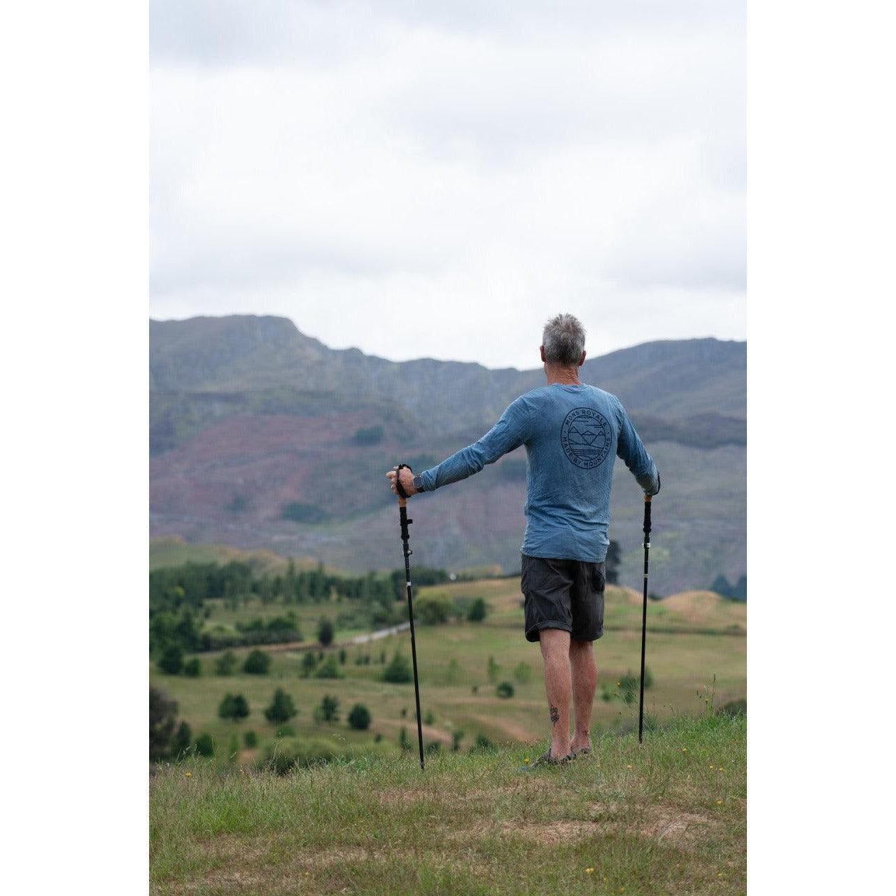 Black Peak Cork Handle 3pce Pole (single) Outside Sports