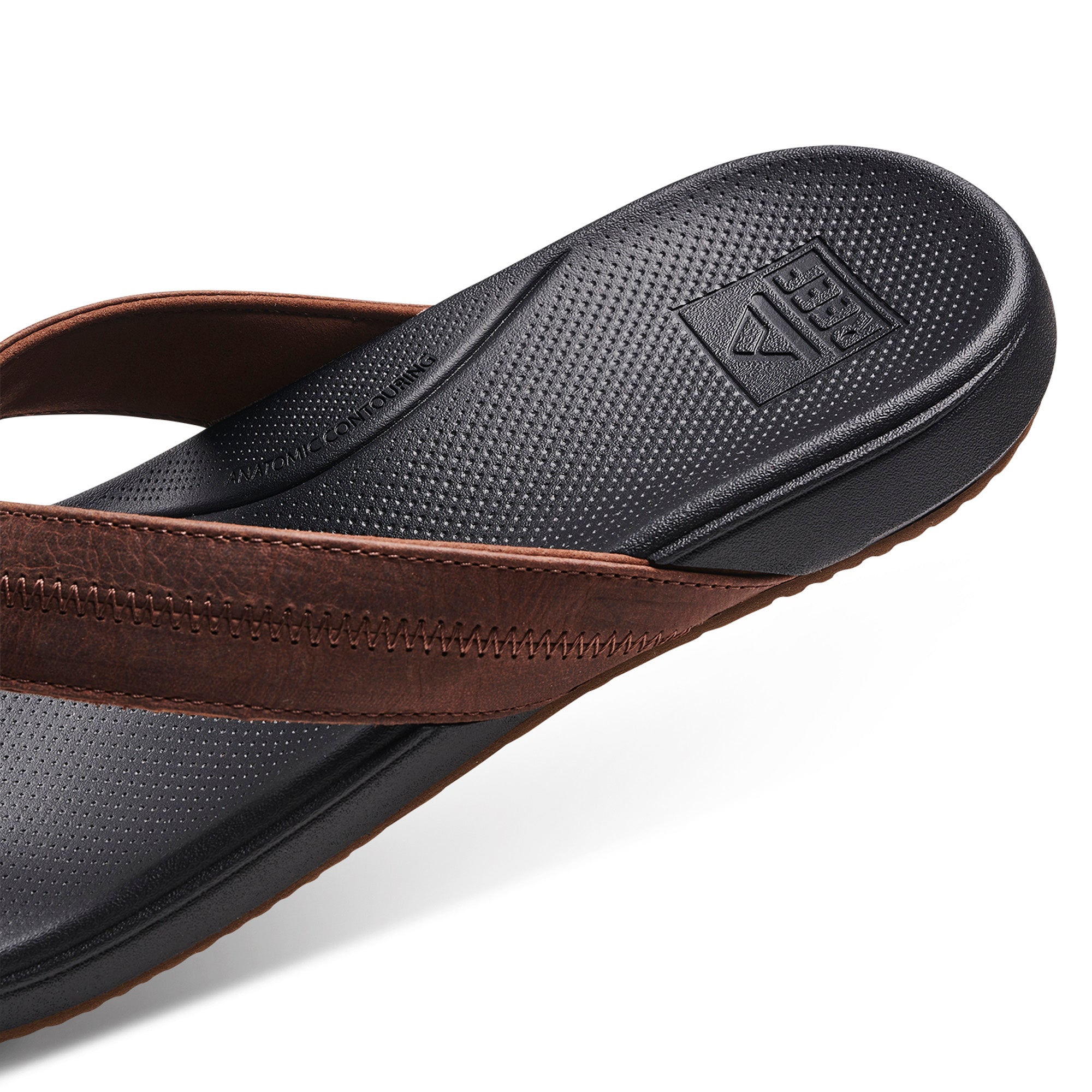 Reef Men's Cushion Phantom Leather Jandals