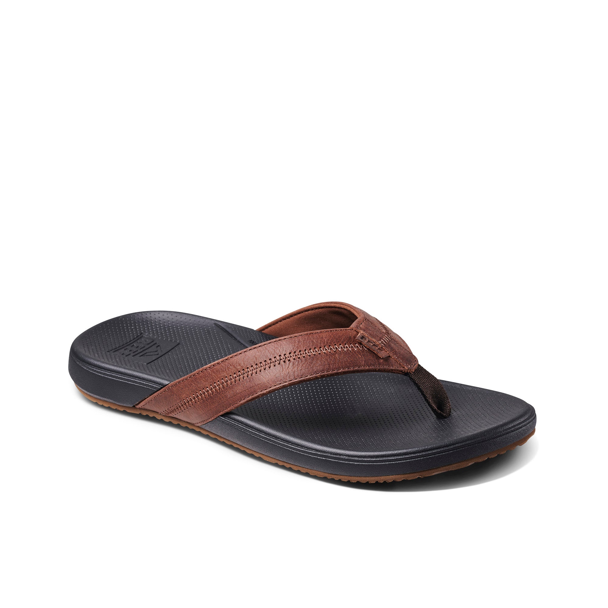 Reef Men's Cushion Phantom Leather Jandals