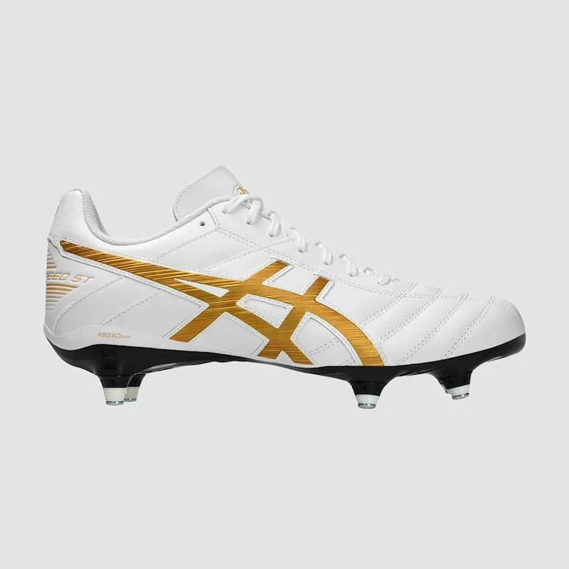 Asics Men's Lethal Speed ST 2 White/Pure Gold