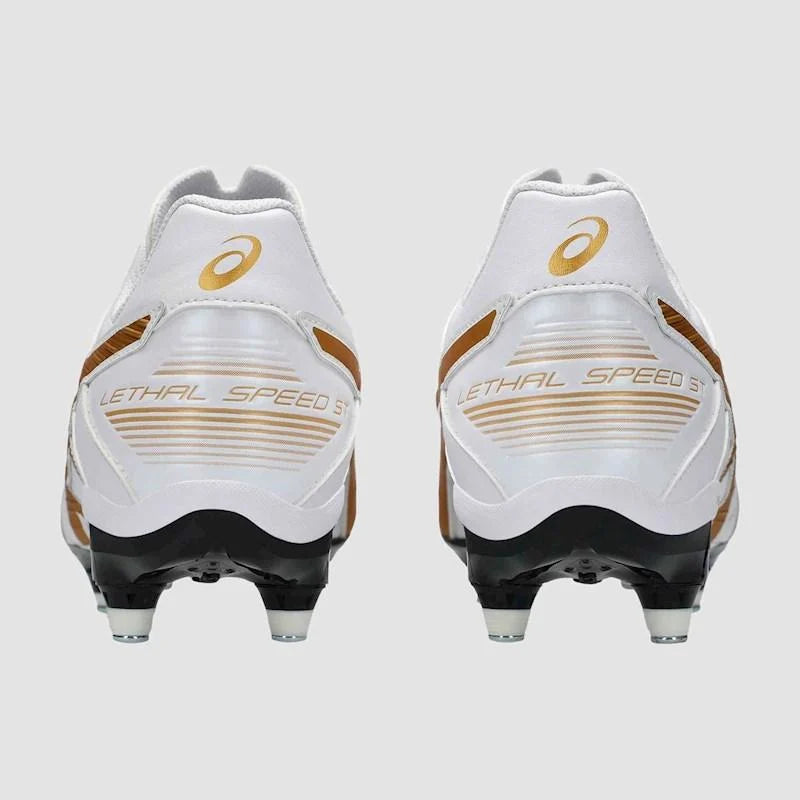Asics Men's Lethal Speed ST 2 White/Pure Gold