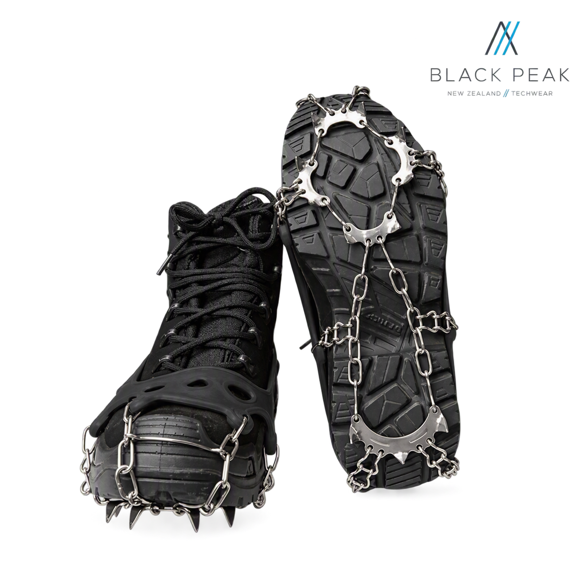 Black Peak Silicone Micro Spike Crampons Microspikes Outside Sports