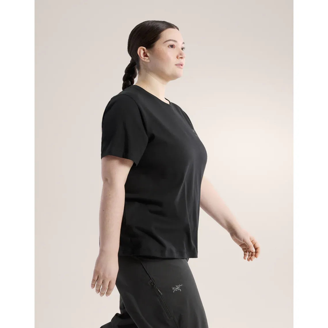 Arc'teryx Women's Kragg SL Cotton Emblem Crew Short Sleeve T-Shirt