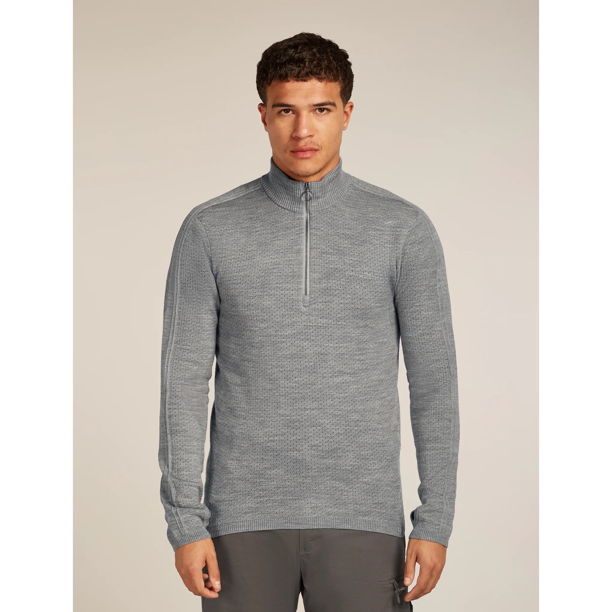 Icebreaker Men's Merino Icebreaker Anniversary Original Long Sleeve Half Zip