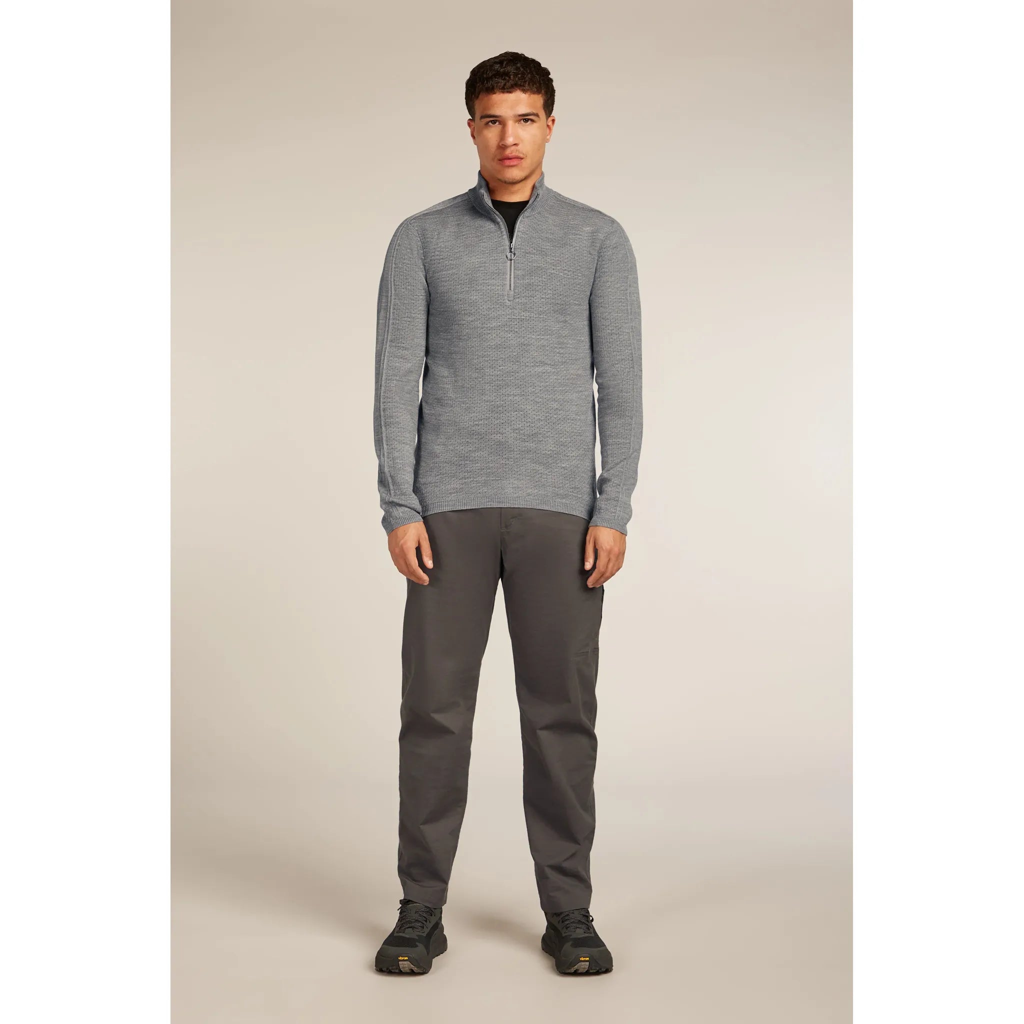 Icebreaker Men's Merino Icebreaker Anniversary Original Long Sleeve Half Zip