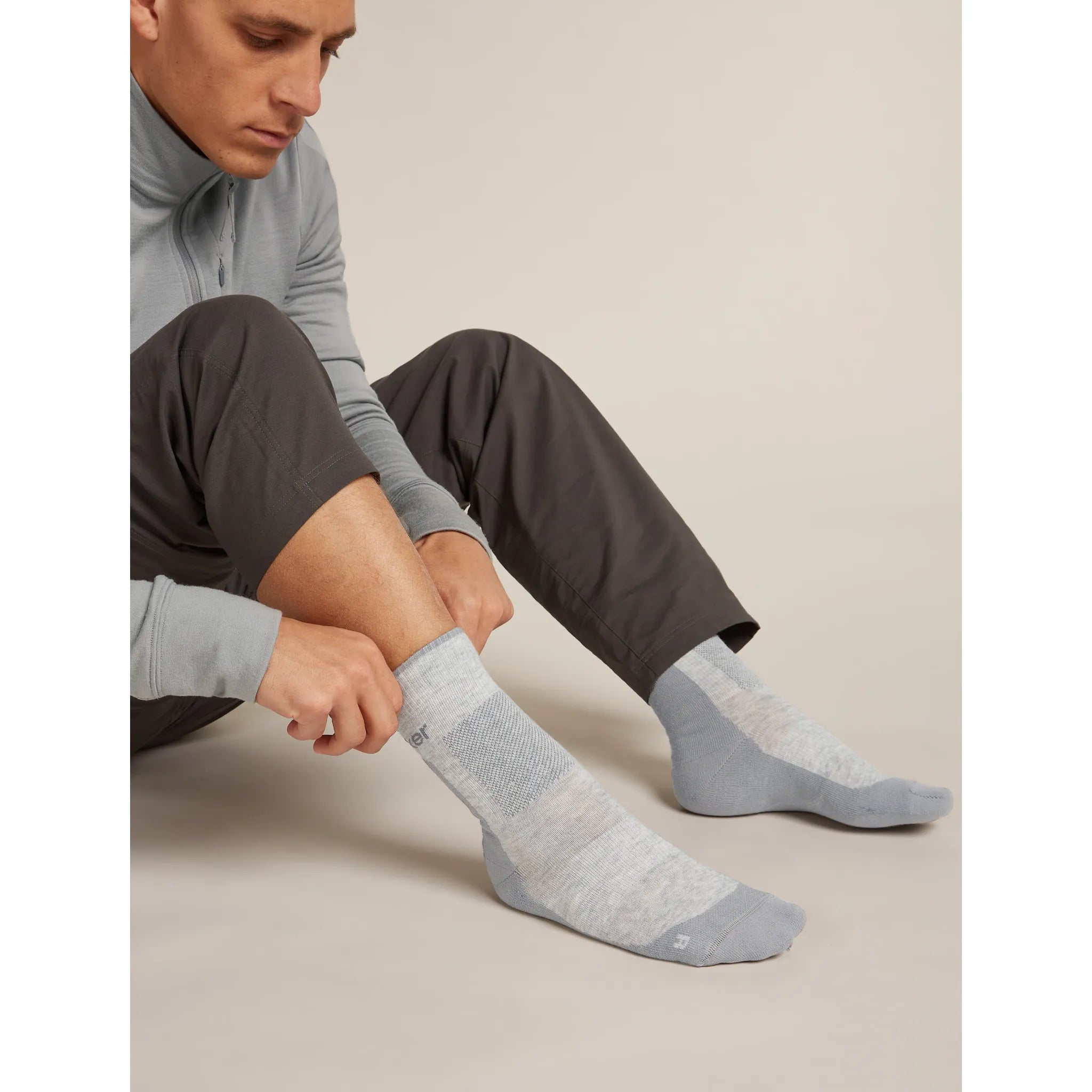 Icebreaker Men's Merino Hike+ Medium Crew Socks