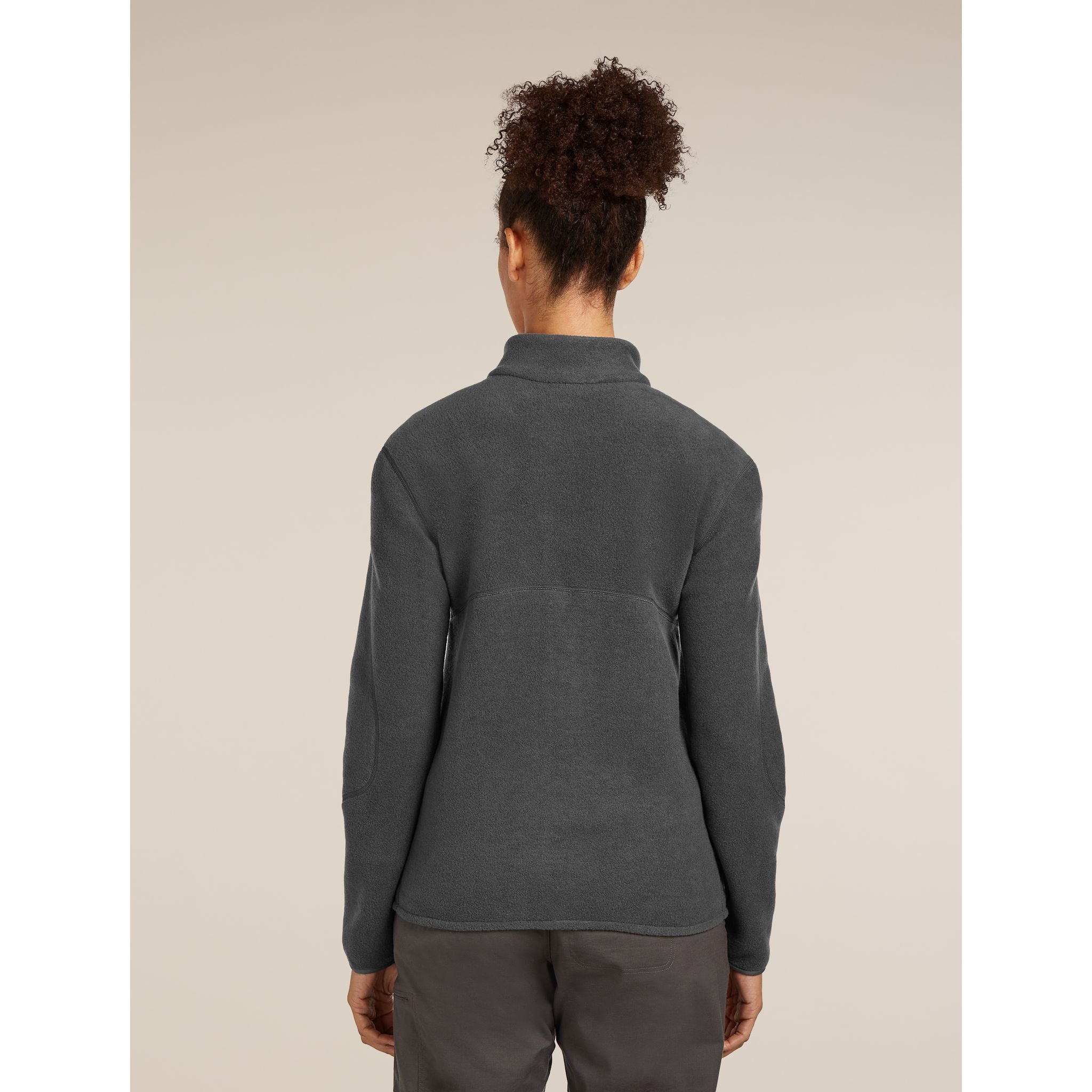 Icebreaker Women's Merino Blend 800 RealFleece Classic Pile LS Zip