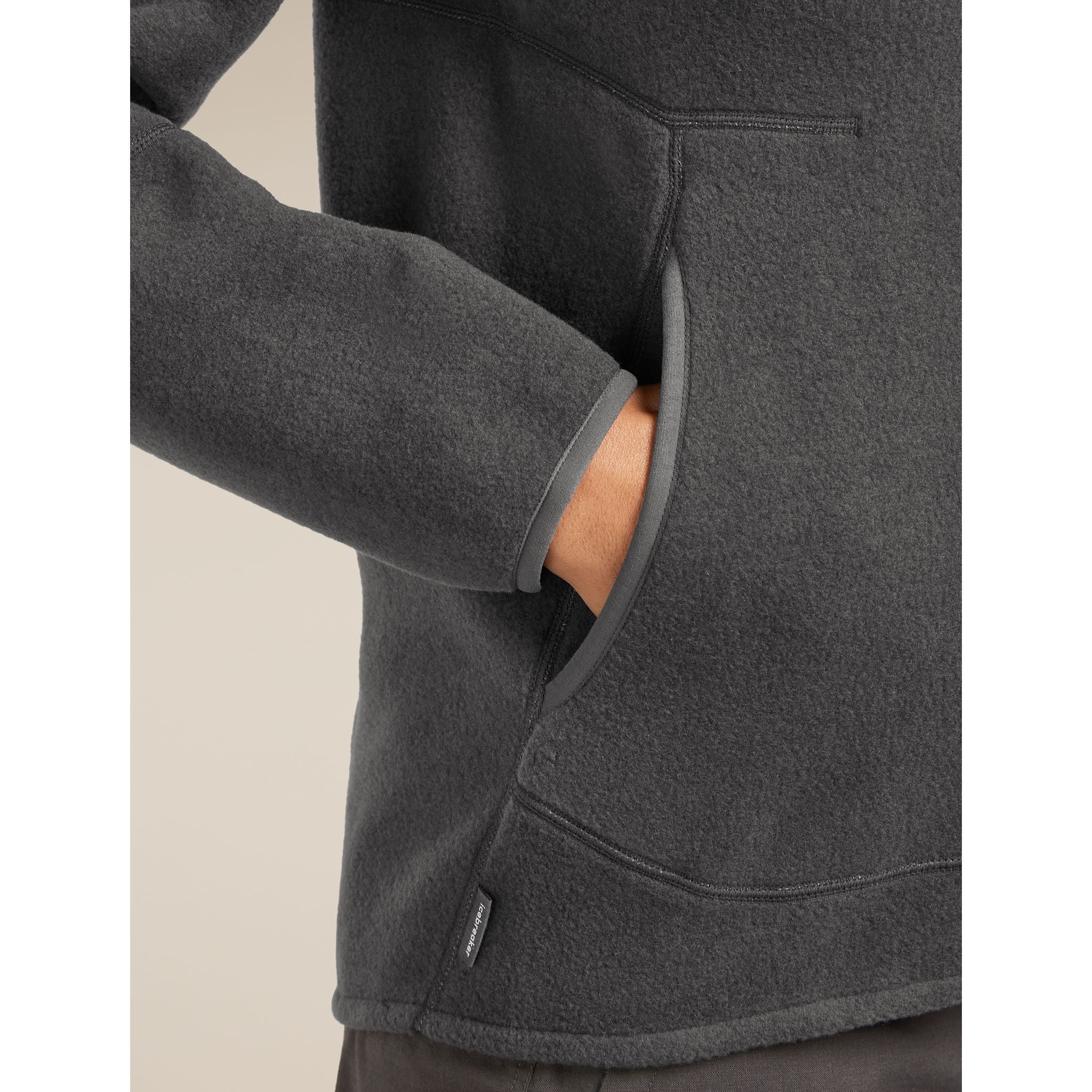 Icebreaker Women's Merino Blend 800 RealFleece Classic Pile LS Zip